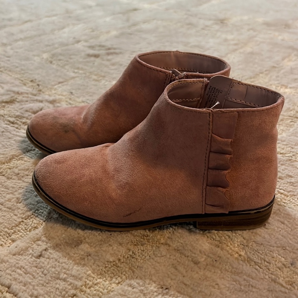 Pink booties